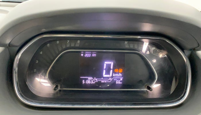 2020 Tata TIGOR XZ PETROL, CNG, Manual, 51,363 km, Odometer Image
