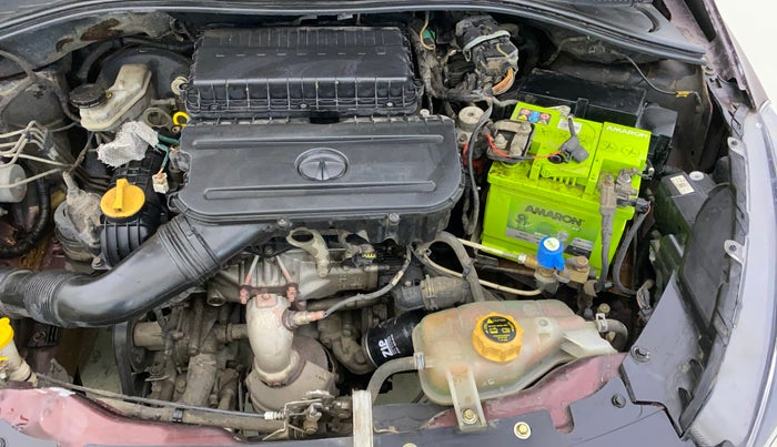 2020 Tata TIGOR XZ PETROL, CNG, Manual, 51,363 km, Engine View - Left
