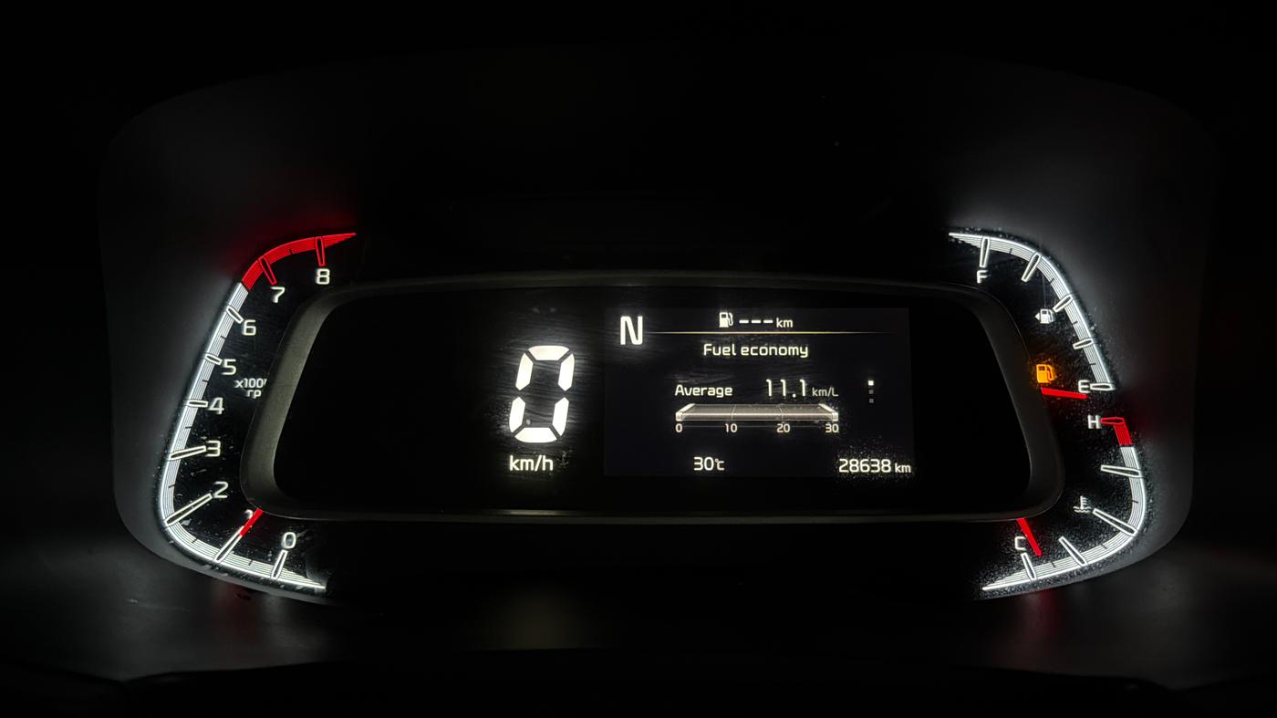 2022 KIA SONET HTX 1.0 IMT, Petrol, Manual, 28,638 km, Odometer Image