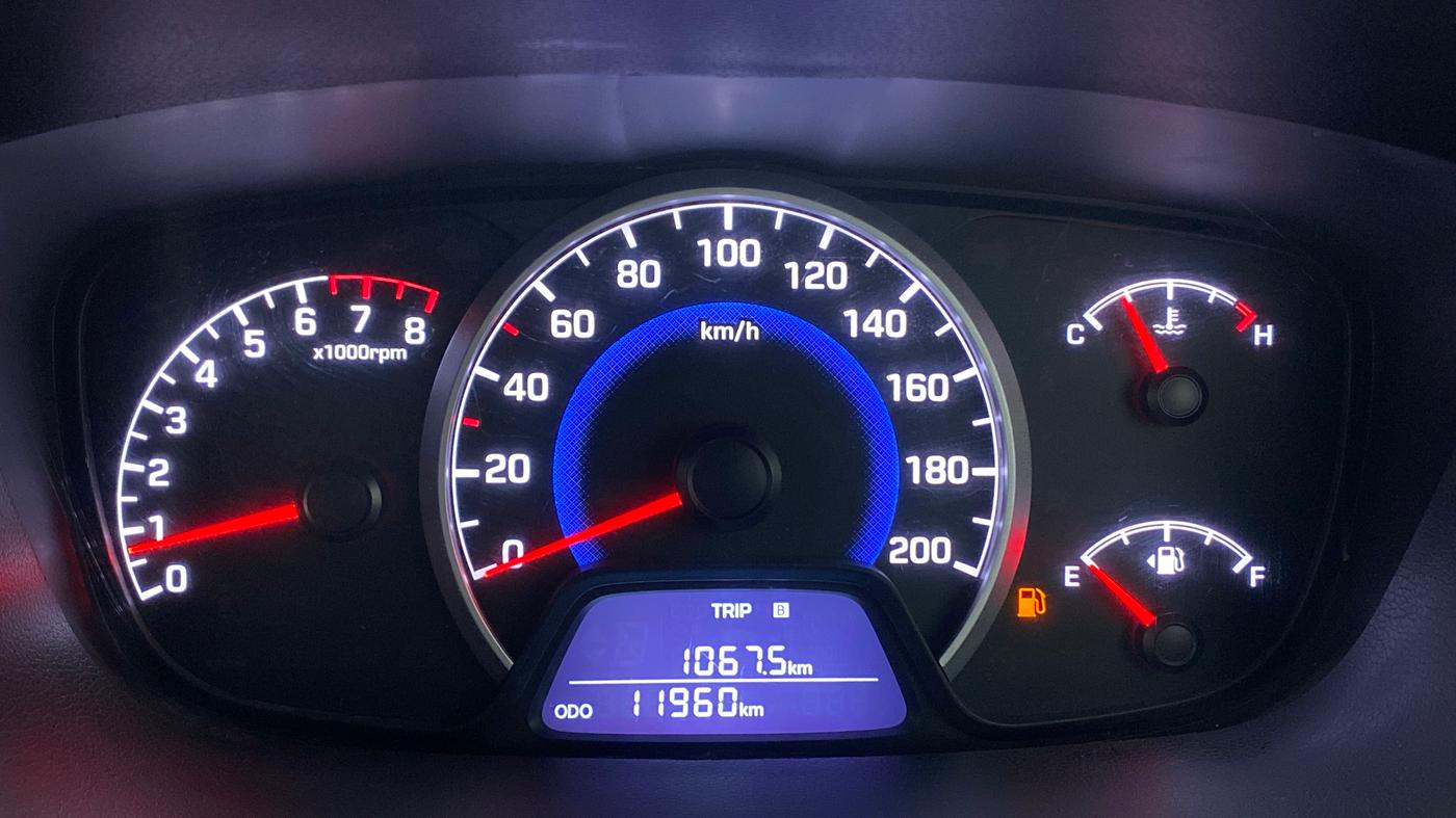 2017 Hyundai Grand i10 SPORTZ 1.2 KAPPA VTVT, Petrol, Manual, 11,961 km, Odometer Image