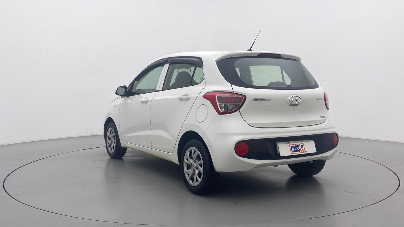 2017 Hyundai Grand i10 SPORTZ 1.2 KAPPA VTVT, Petrol, Manual, 11,961 km, Left Back Diagonal
