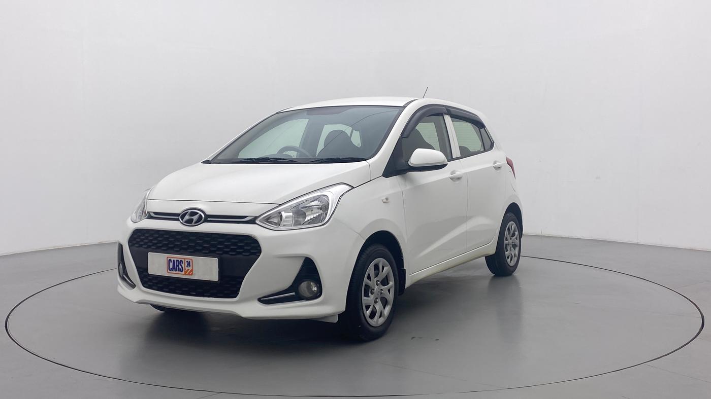2017 Hyundai Grand i10 SPORTZ 1.2 KAPPA VTVT, Petrol, Manual, 11,961 km, Left Front Diagonal