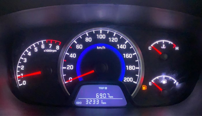 2018 Hyundai Grand i10 SPORTZ 1.2 KAPPA VTVT, Petrol, Manual, 32,393 km, Odometer Image