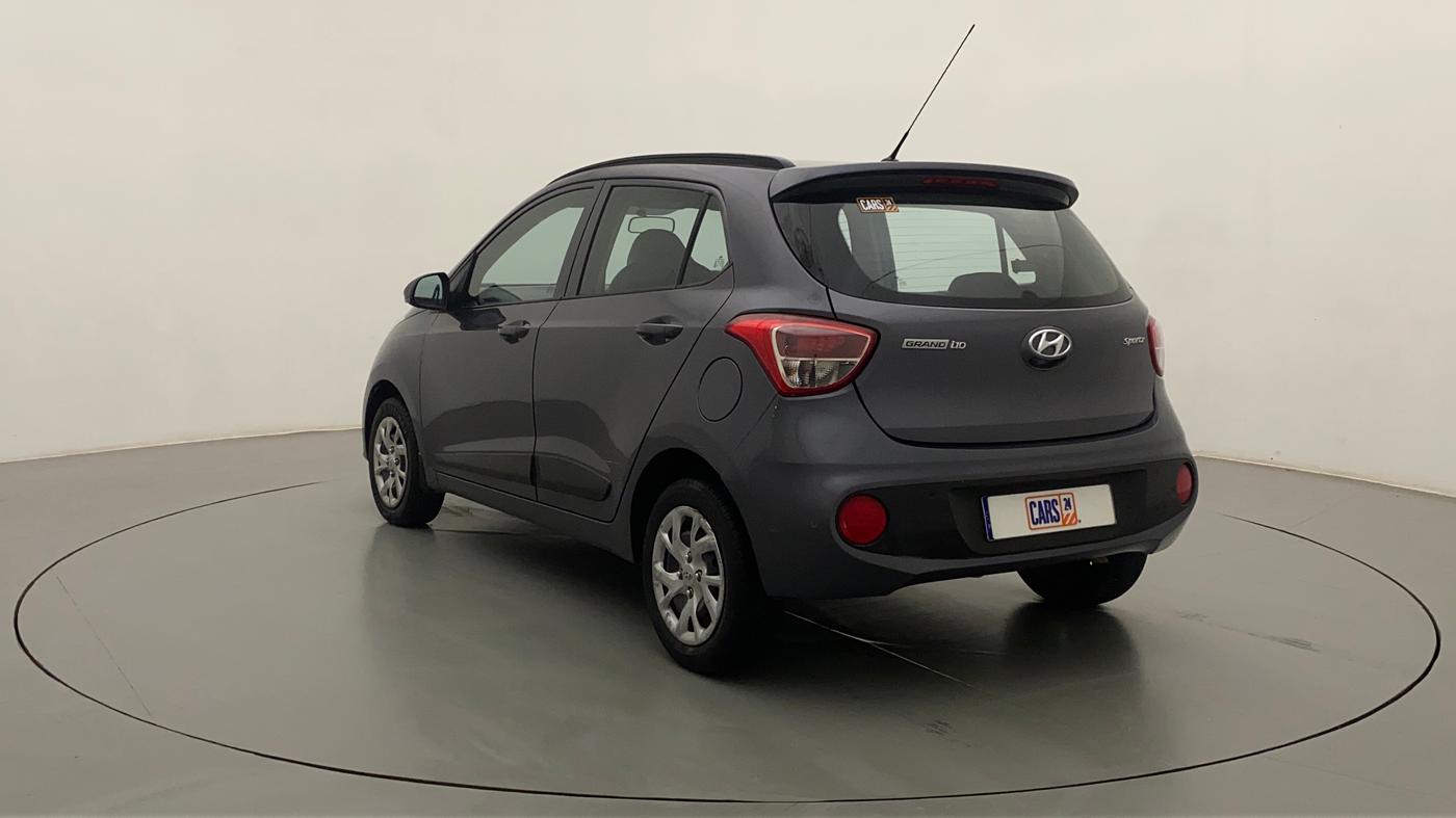 2018 Hyundai Grand i10 SPORTZ 1.2 KAPPA VTVT, Petrol, Manual, 32,393 km, Left Back Diagonal