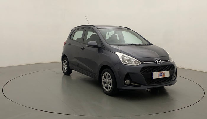 2018 Hyundai Grand i10 SPORTZ 1.2 KAPPA VTVT, Petrol, Manual, 32,393 km, Right Front Diagonal
