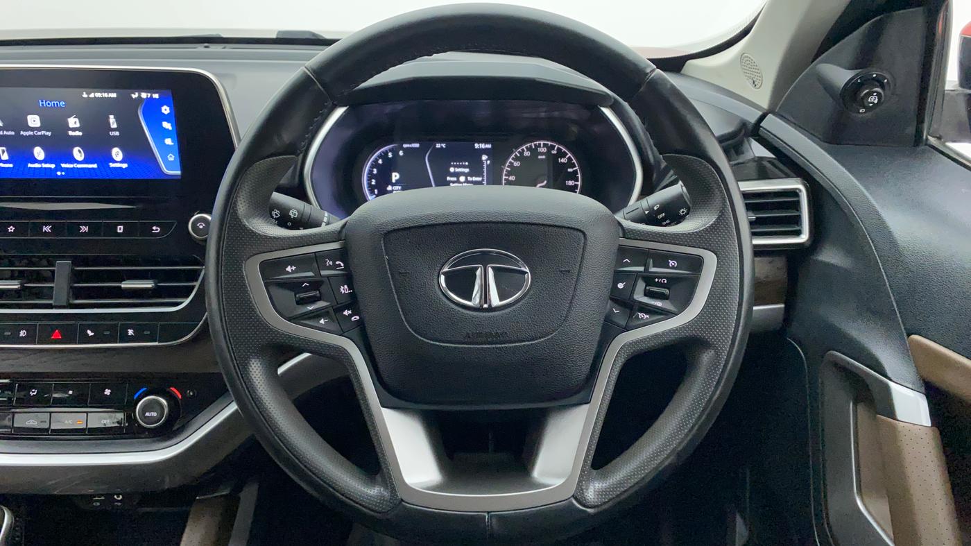 2021 Tata Harrier XZA PLUS 2.0L, Diesel, Automatic, 13,924 km, Steering Wheel Close Up