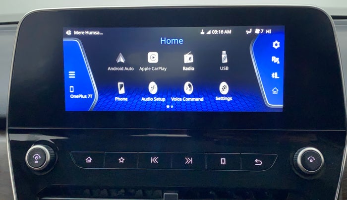2021 Tata Harrier XZA PLUS 2.0L, Diesel, Automatic, 13,924 km, Infotainment System