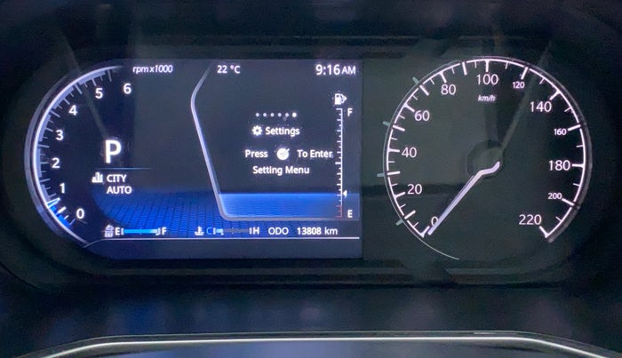2021 Tata Harrier XZA PLUS 2.0L, Diesel, Automatic, 13,924 km, Odometer Image