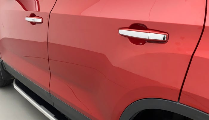 2021 Tata Harrier XZA PLUS 2.0L, Diesel, Automatic, 13,924 km, Rear left door - Slightly dented