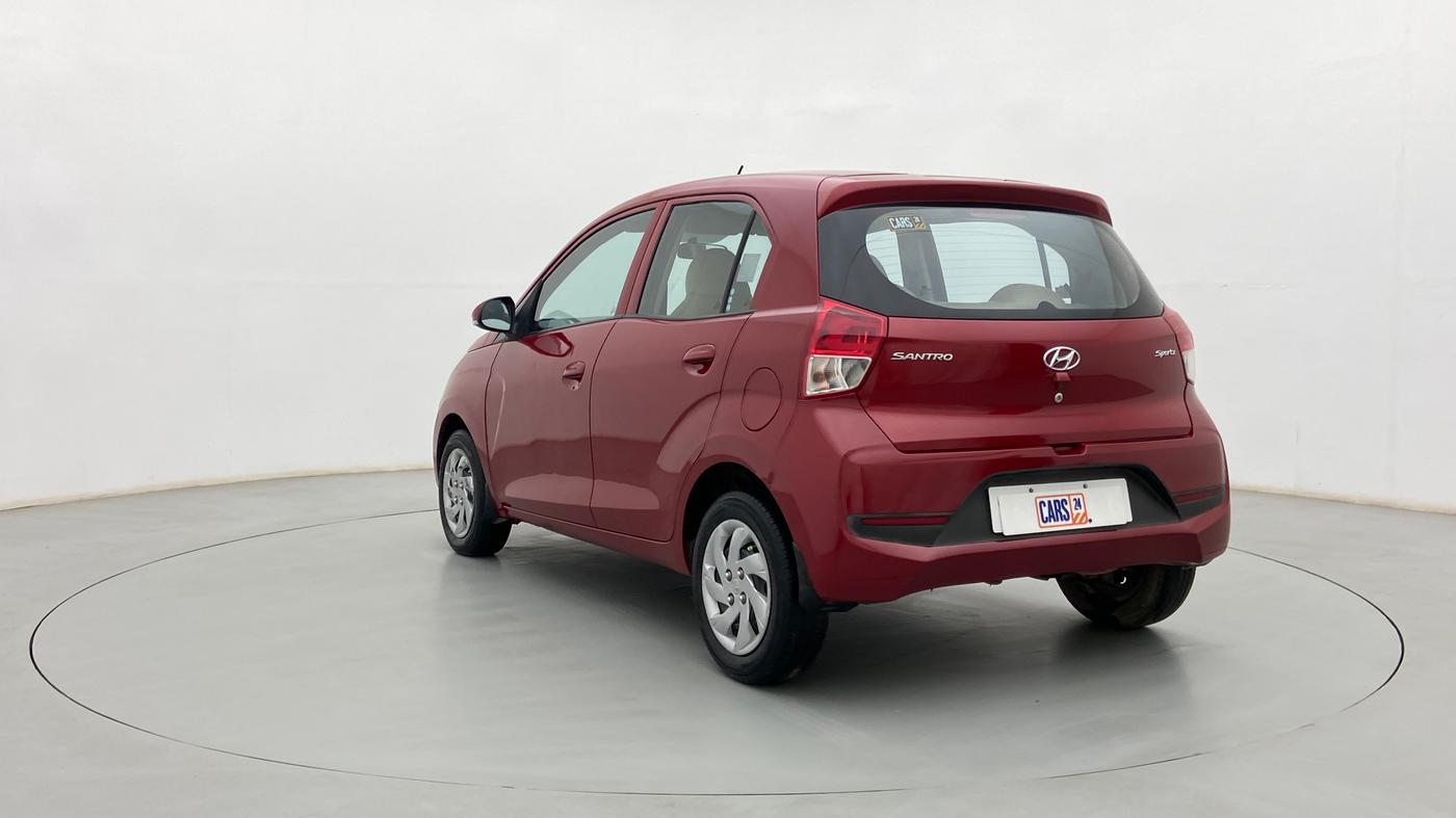 2019 Hyundai NEW SANTRO SPORTZ AMT, Petrol, Automatic, 62,936 km, Left Back Diagonal