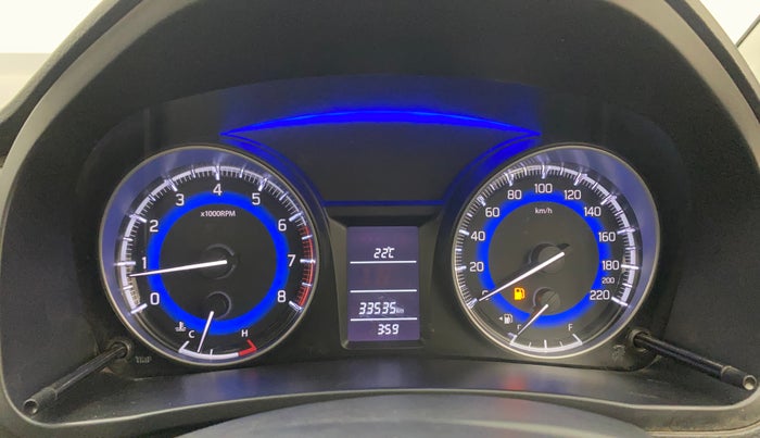 2021 Maruti Baleno DELTA PETROL 1.2, Petrol, Manual, 33,513 km, Odometer Image
