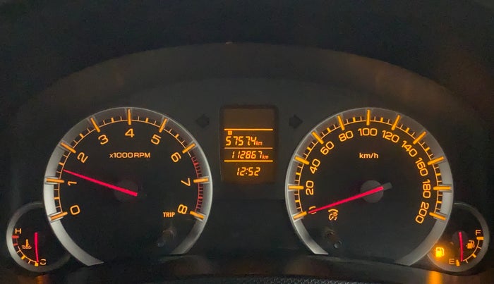 2014 Maruti Swift Dzire VXI, Petrol, Manual, 1,12,866 km, Odometer Image