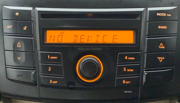 2014 Maruti Swift Dzire VXI, Petrol, Manual, 1,12,866 km, Infotainment System