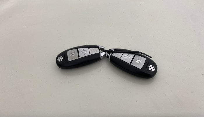 2022 Maruti Vitara Brezza ZXI, Petrol, Manual, 17,757 km, Key Close Up