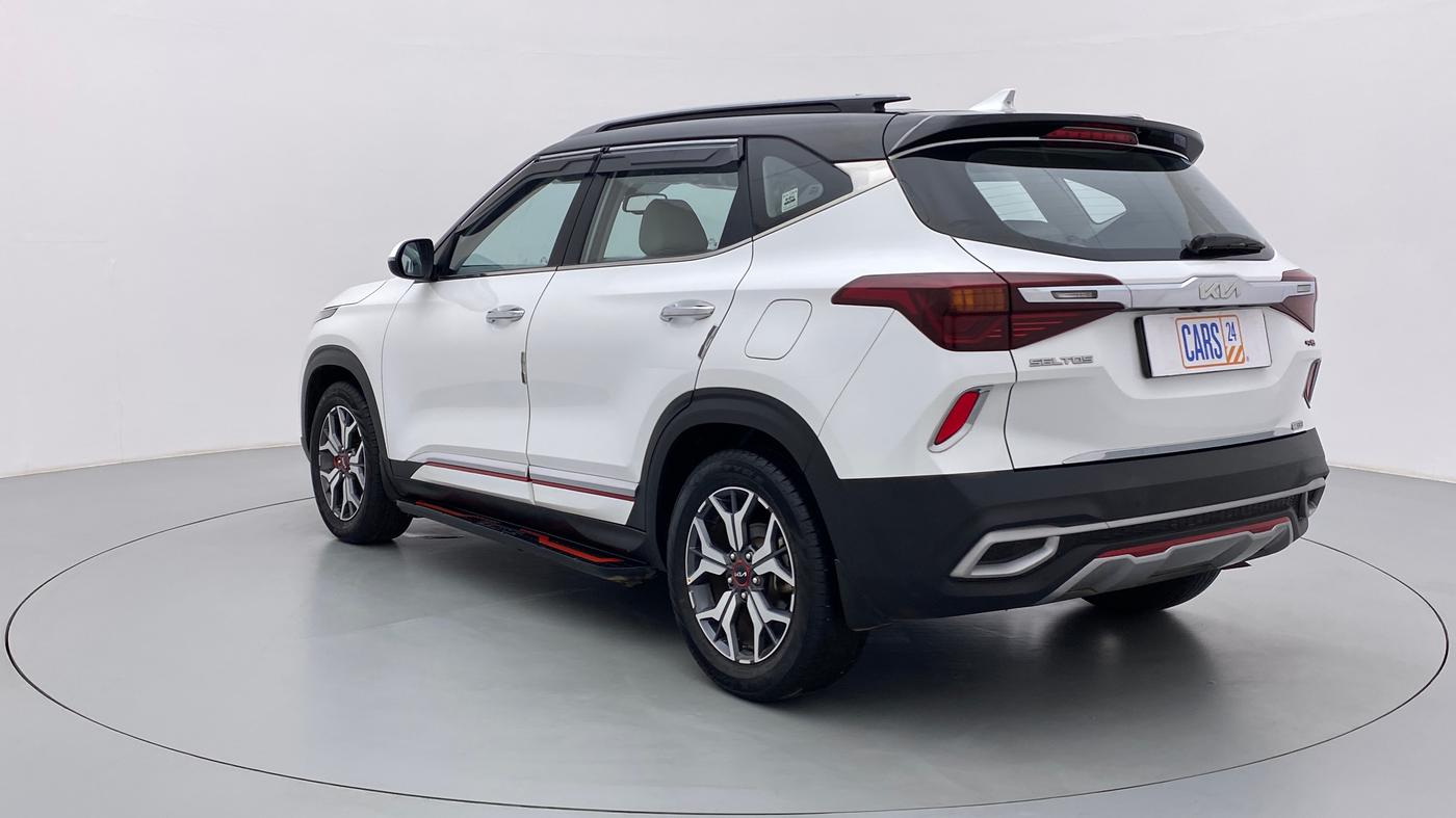 2021 KIA SELTOS GTX(O) 1.4G MT, Petrol, Manual, 14,461 km, Left Back Diagonal