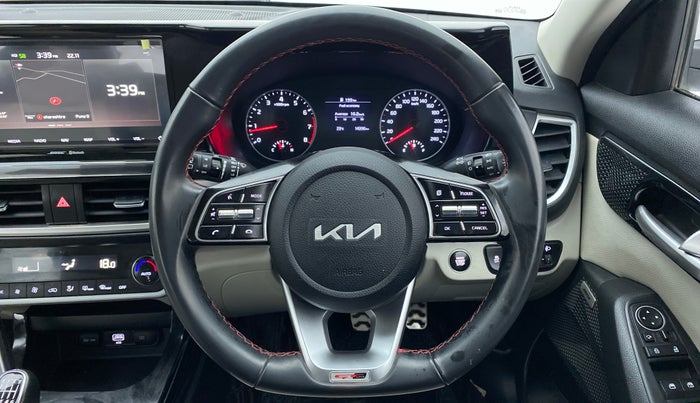 2021 KIA SELTOS GTX(O) 1.4G MT, Petrol, Manual, 14,461 km, Steering Wheel Close Up