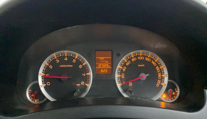 2014 Maruti Swift Dzire VXI, Petrol, Manual, 1,07,296 km, Odometer Image