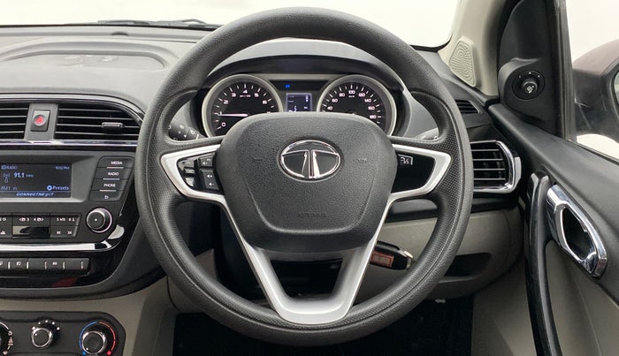 2017 Tata Tiago XZ 1.2 REVOTRON, Petrol, Manual, 24,330 km, Steering Wheel Close Up