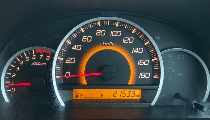 2015 Maruti Wagon R 1.0 VXI, Petrol, Manual, 21,757 km, Odometer Image