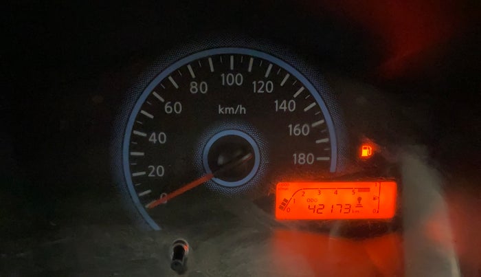 2018 Datsun Redi Go T (O), Petrol, Manual, 42,162 km, Odometer Image