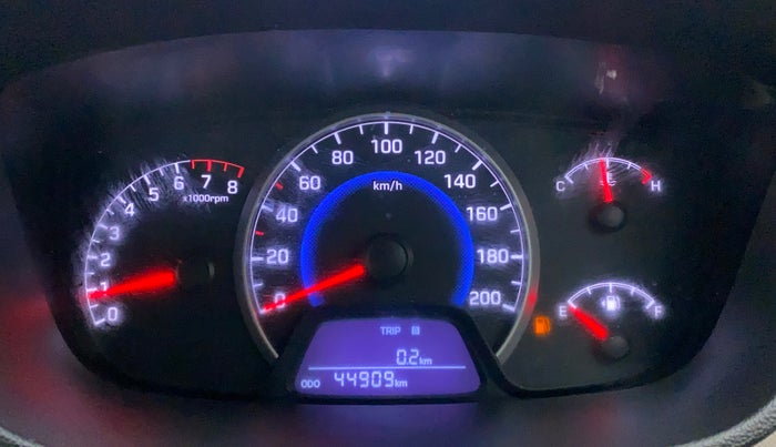 2015 Hyundai Grand i10 MAGNA 1.2 KAPPA VTVT, CNG, Manual, 44,909 km, Odometer Image