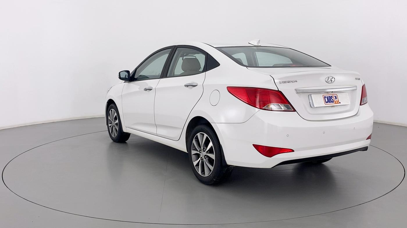 2017 Hyundai Verna 1.6 SX VTVT (O), Petrol, Manual, 4,832 km, Left Back Diagonal