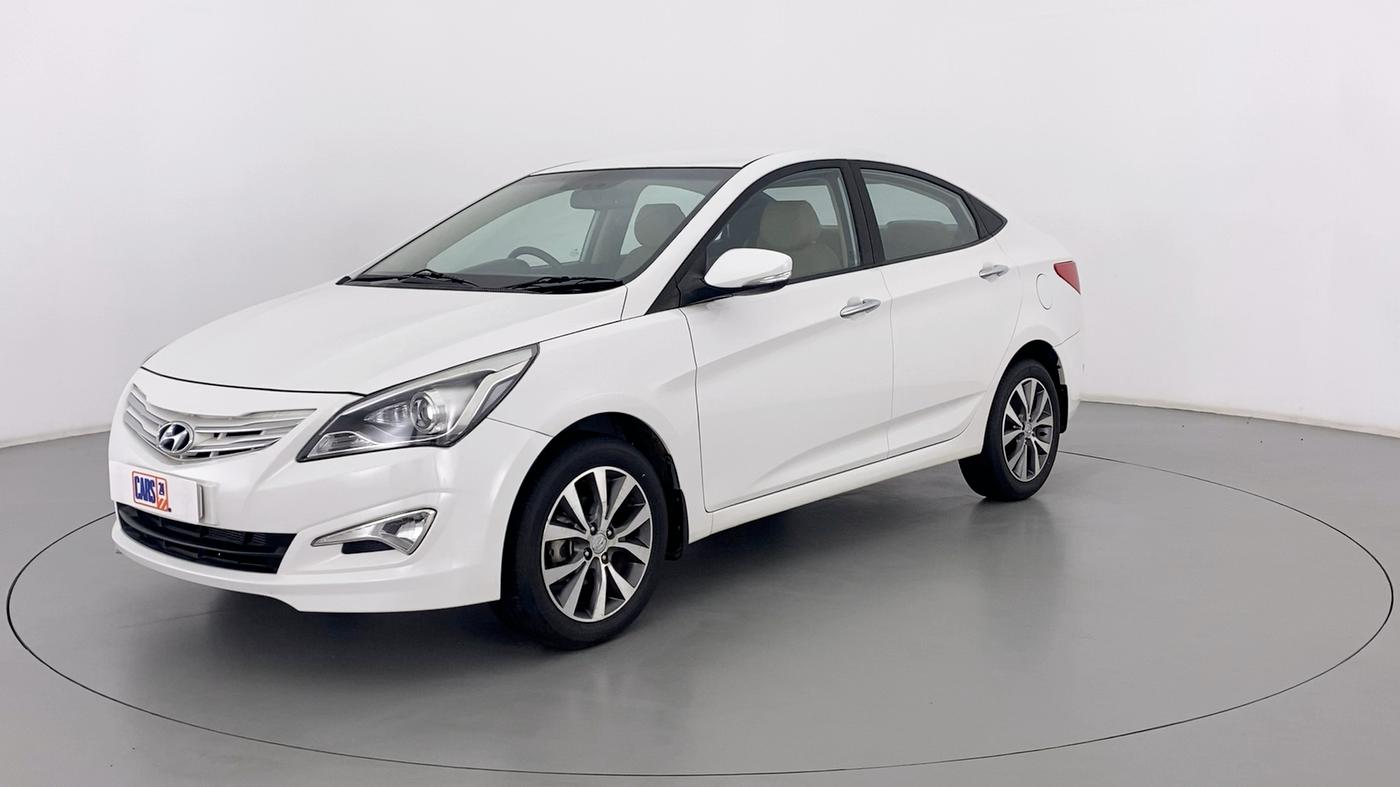 2017 Hyundai Verna 1.6 SX VTVT (O), Petrol, Manual, 4,832 km, Left Front Diagonal