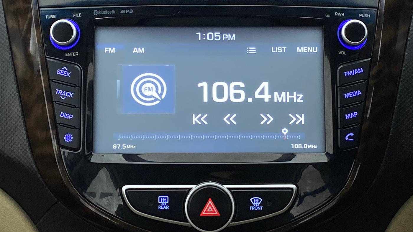 2017 Hyundai Verna 1.6 SX VTVT (O), Petrol, Manual, 4,832 km, Infotainment System