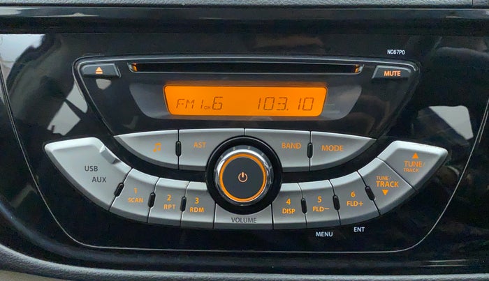2017 Maruti Alto K10 VXI P, Petrol, Manual, 30,515 km, Infotainment System
