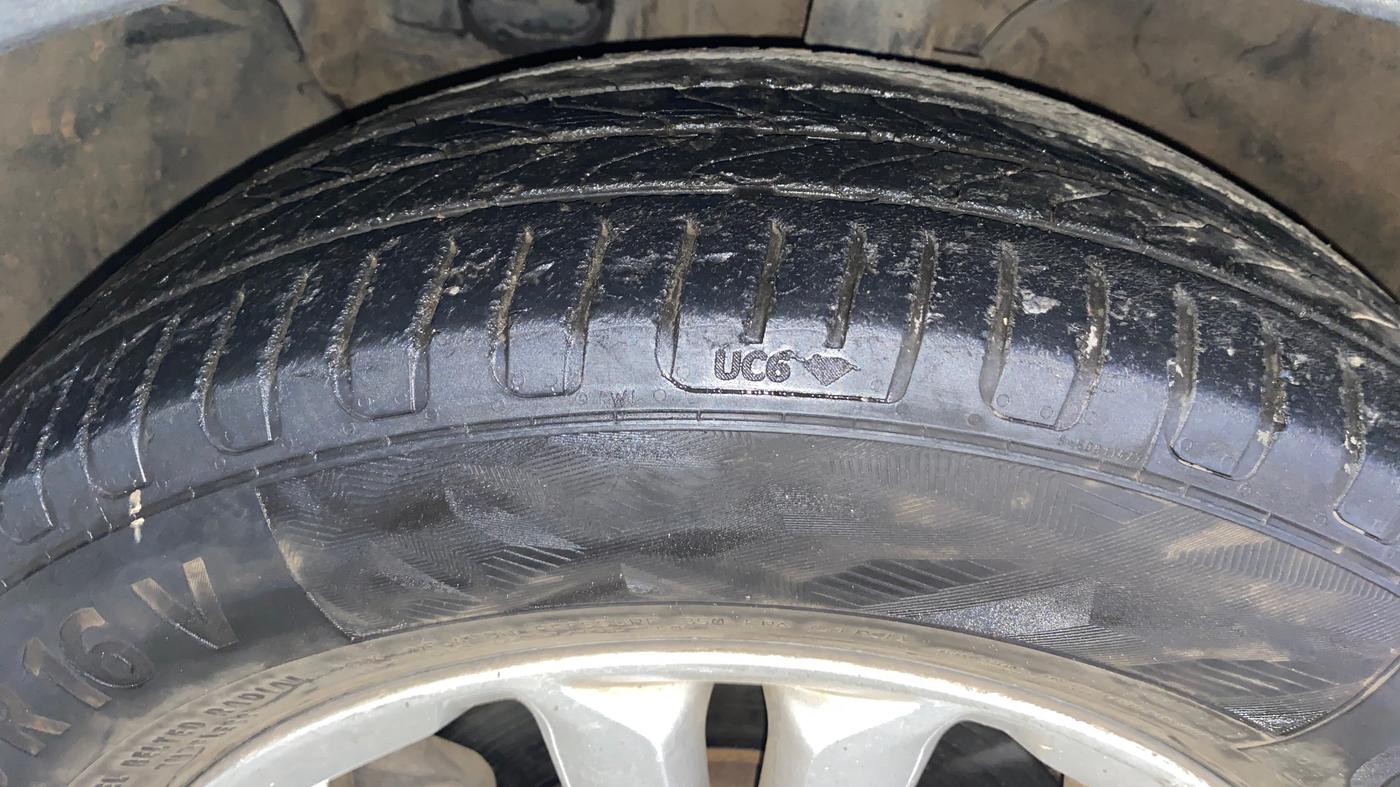 2016 Hyundai Creta SX PLUS 1.6 PETROL, Petrol, Manual, 76,718 km, Left Front Tyre Tread