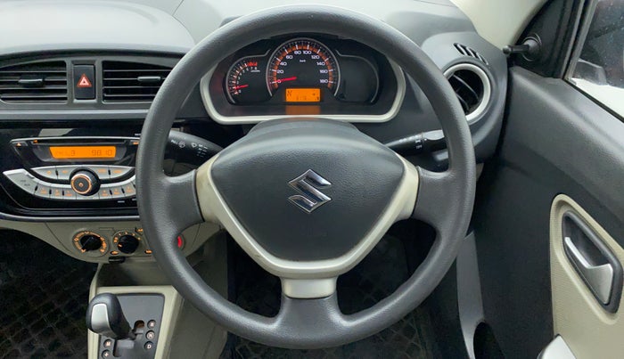 2017 Maruti Alto K10 VXI (O) AMT, Petrol, Automatic, 6,303 km, Steering Wheel Close Up