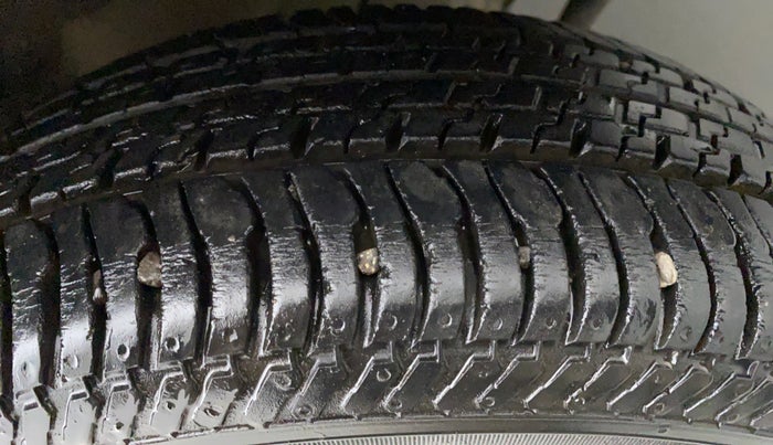 2017 Maruti Alto K10 VXI (O) AMT, Petrol, Automatic, 6,303 km, Left Rear Tyre Tread