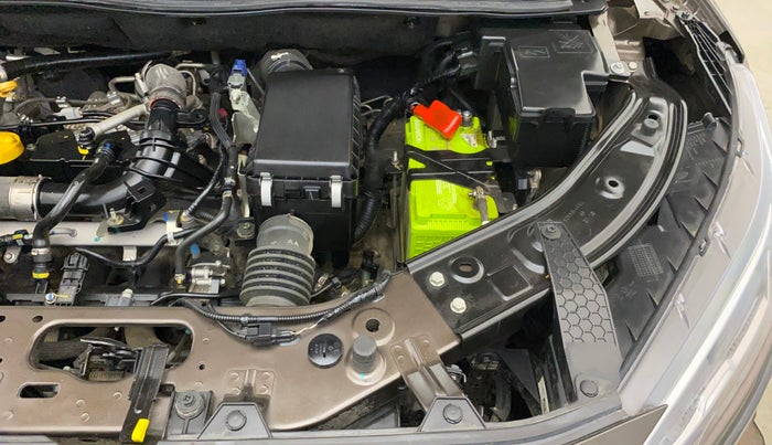 2022 Nissan MAGNITE XV PREMIUM TURBO CVT, Petrol, Automatic, 13,358 km, Engine View - Left