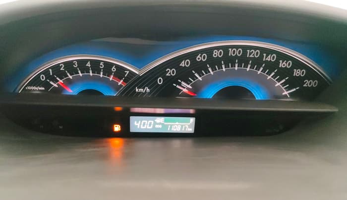 2015 Toyota Etios VX, CNG, Manual, 1,10,885 km, Odometer Image