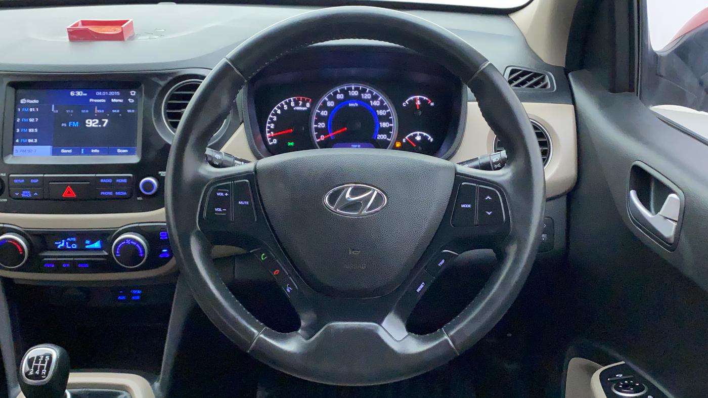 2019 Hyundai Grand i10 ASTA 1.2 KAPPA VTVT, Petrol, Manual, 59,024 km, Steering Wheel Close Up