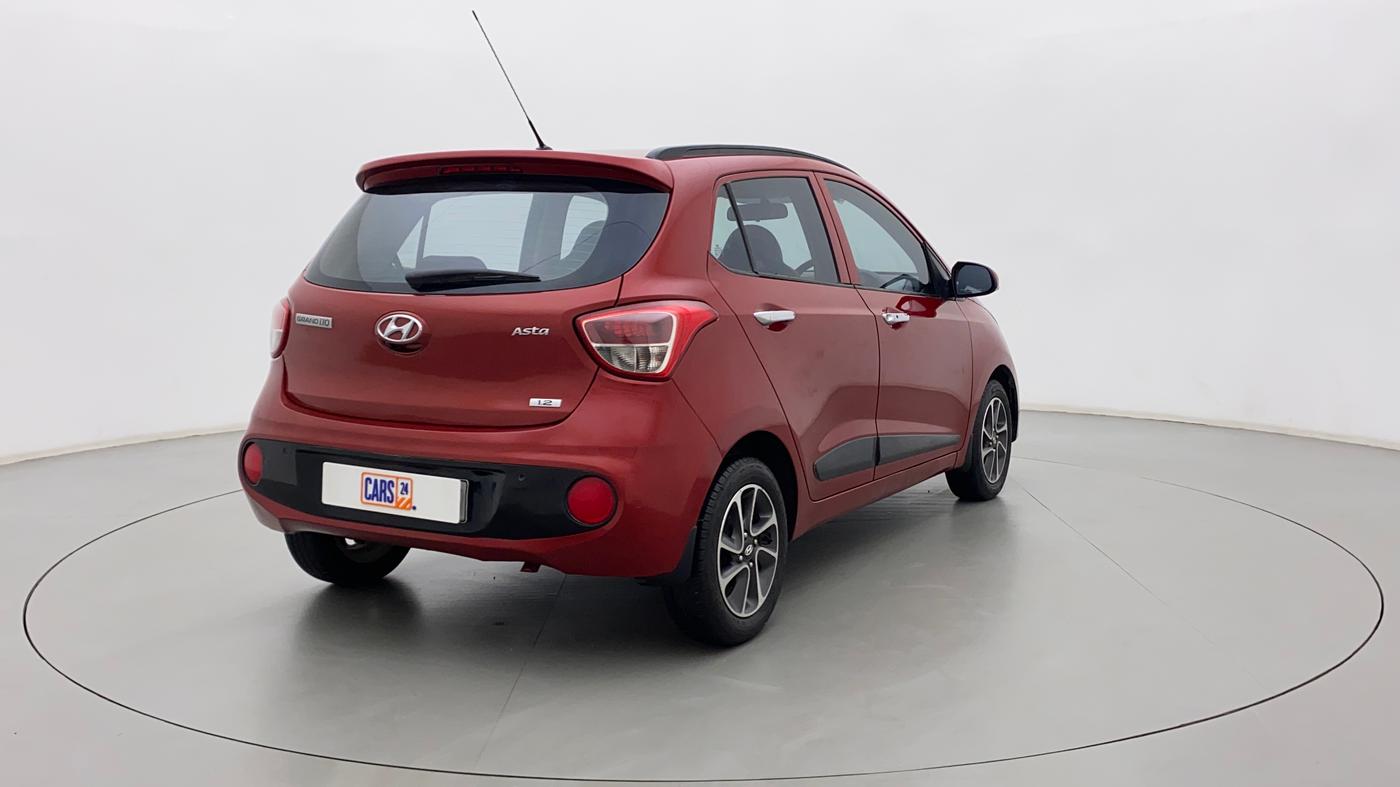 2019 Hyundai Grand i10 ASTA 1.2 KAPPA VTVT, Petrol, Manual, 59,024 km, Right Back Diagonal
