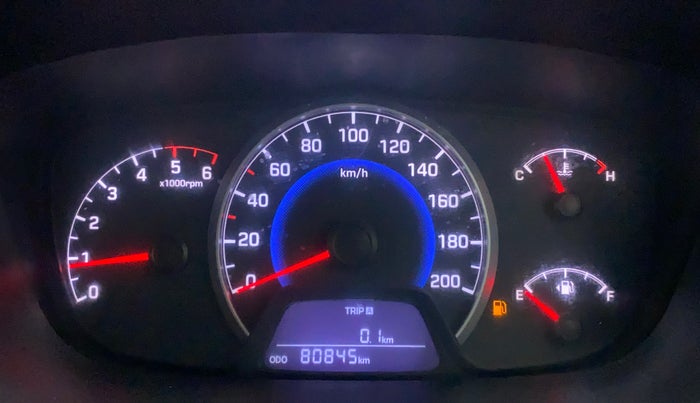 2013 Hyundai Grand i10 SPORTZ 1.1 CRDI, Diesel, Manual, 80,593 km, Odometer Image