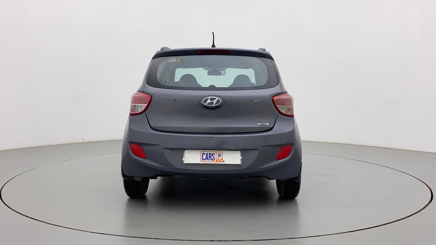 2013 Hyundai Grand i10 SPORTZ 1.1 CRDI, Diesel, Manual, 80,593 km, Back/Rear