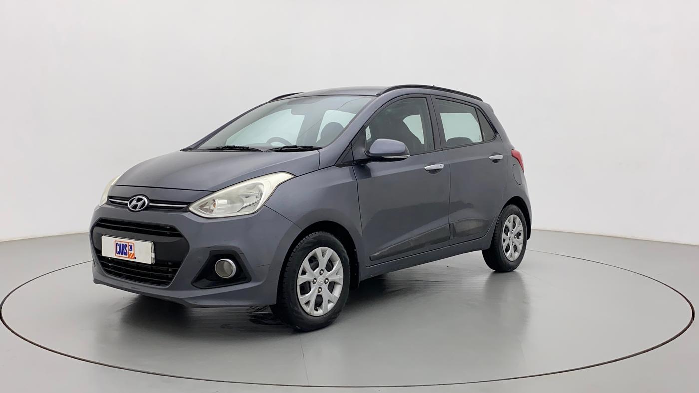 2013 Hyundai Grand i10 SPORTZ 1.1 CRDI, Diesel, Manual, 80,593 km, Left Front Diagonal