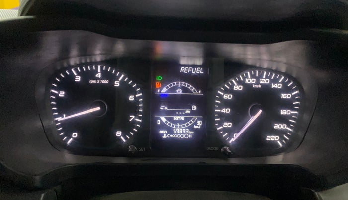 2021 Tata ALTROZ XZ PETROL, Petrol, Manual, 59,885 km, Odometer Image