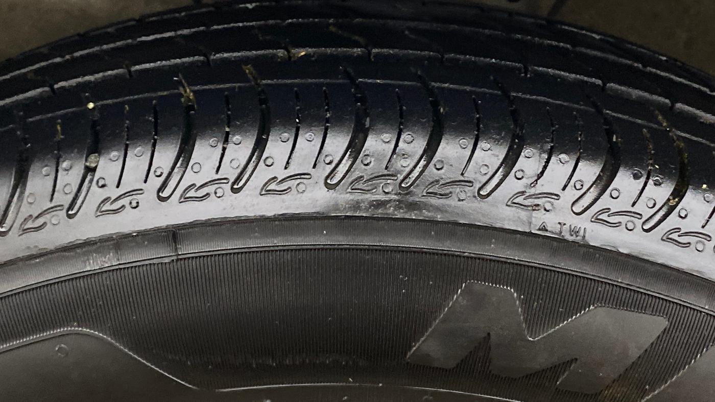 2025 Maruti S PRESSO VXI+, Petrol, Manual, 4,171 km, Left Front Tyre Tread
