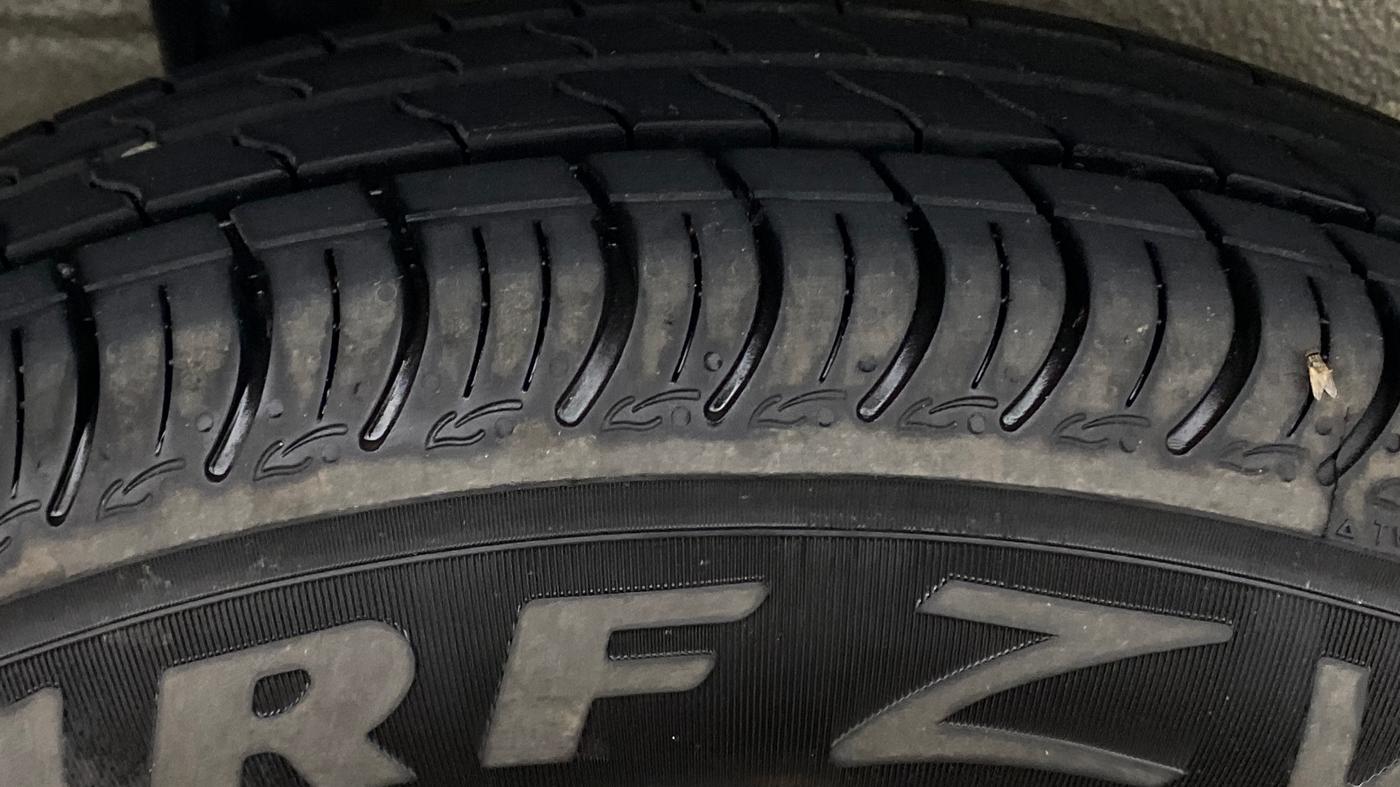 2025 Maruti S PRESSO VXI+, Petrol, Manual, 4,171 km, Right Rear Tyre Tread