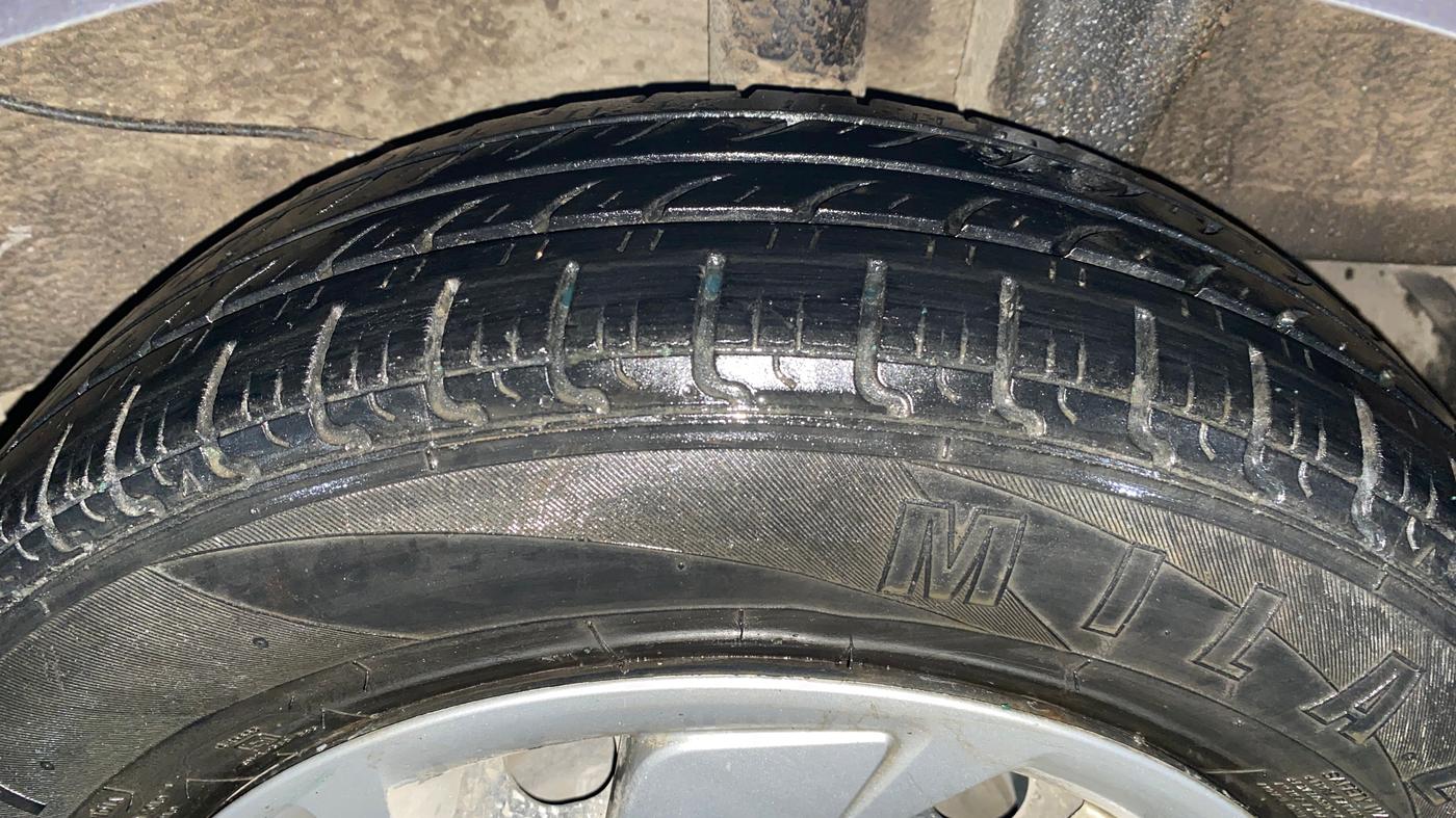 2019 Hyundai NEW SANTRO SPORTZ AMT, Petrol, Automatic, 85,261 km, Left Rear Tyre Tread