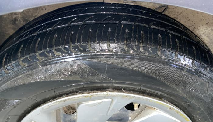2019 Hyundai NEW SANTRO SPORTZ AMT, Petrol, Automatic, 85,261 km, Left Front Tyre Tread