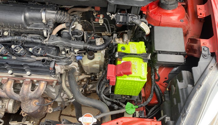 2018 Maruti Swift ZXI PLUS AMT, Petrol, Automatic, 84,589 km, Engine View - Left