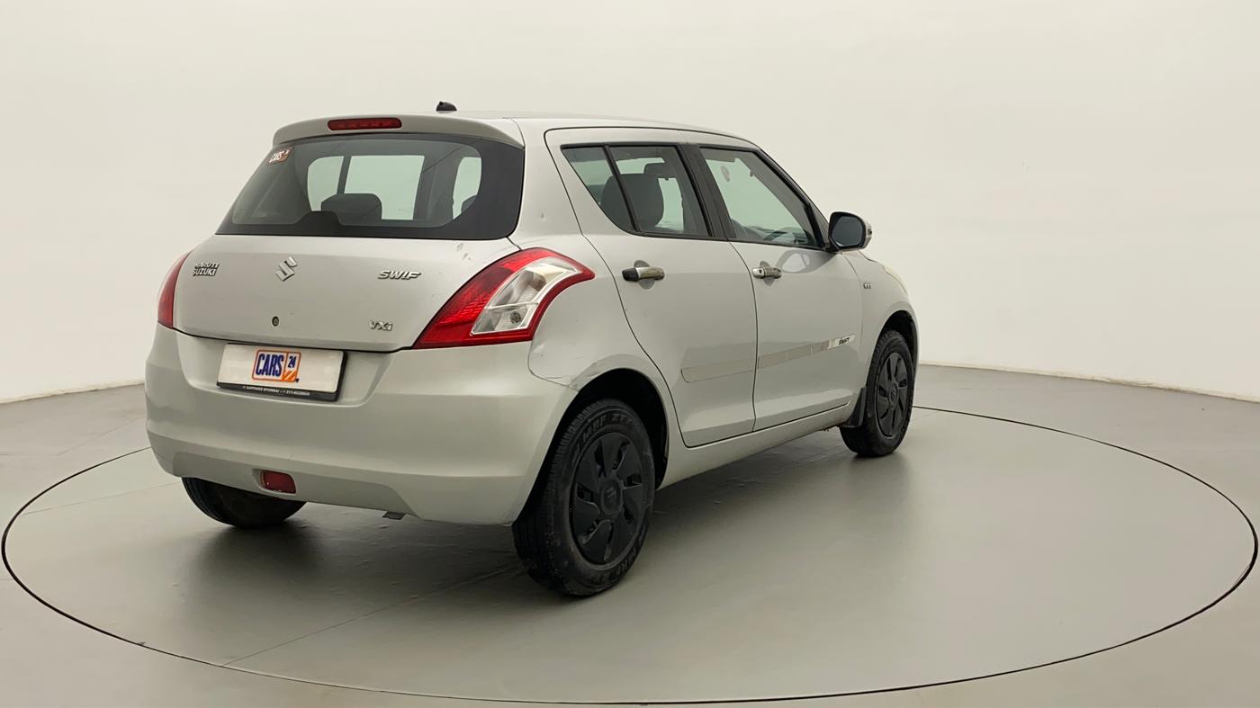 2012 Maruti Swift VXI, CNG, Manual, 86,899 km, Right Back Diagonal