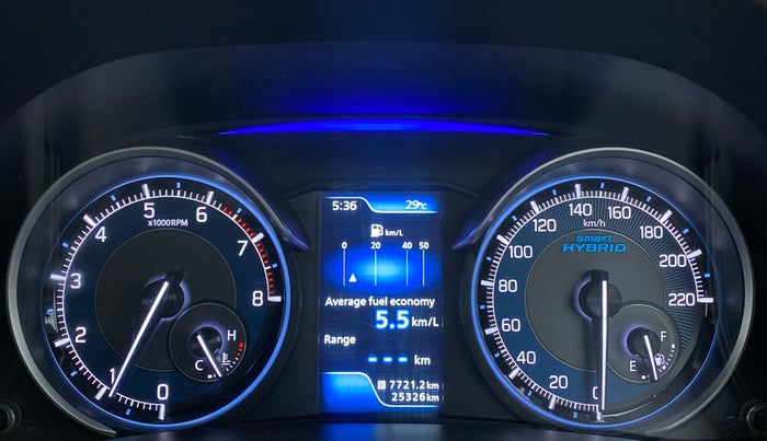 2021 Maruti XL6 ZETA SHVS, Petrol, Manual, 25,374 km, Odometer Image