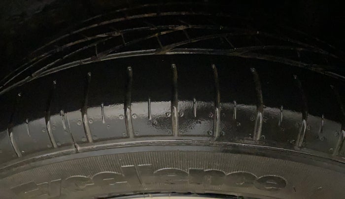 2022 Tata NEXON XZ PLUS (PREMIUM) PETROL, Petrol, Manual, 62,468 km, Left Rear Tyre Tread