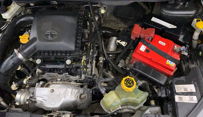 2022 Tata NEXON XZ PLUS (PREMIUM) PETROL, Petrol, Manual, 62,468 km, Engine View - Left