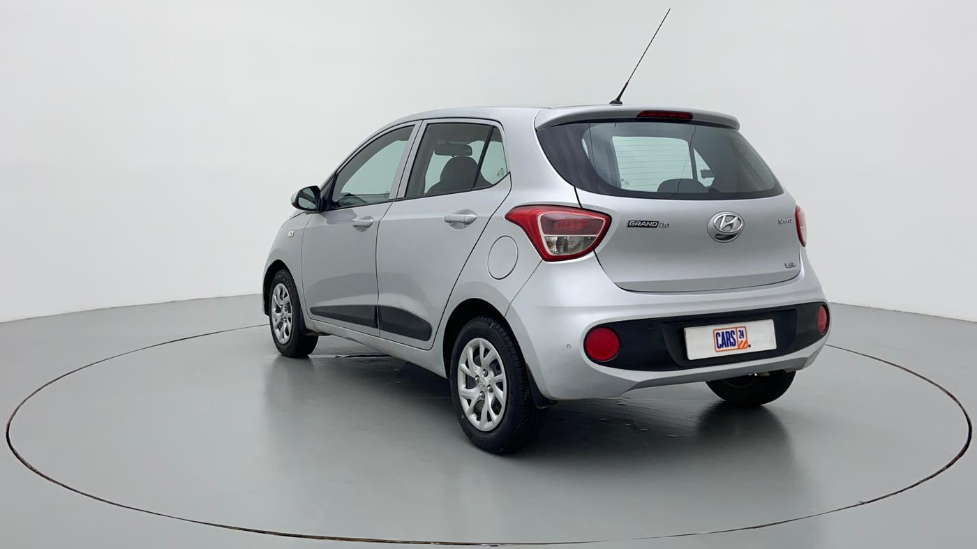 2017 Hyundai Grand i10 SPORTZ 1.2 KAPPA VTVT, Petrol, Manual, 92,995 km, Left Back Diagonal